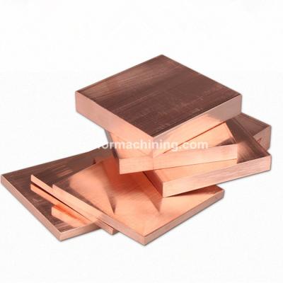 China 99.95%-99.99% Cu, EDM Copper, Copper Plates, Blocks, Bars, Rods Oxygen Free Electrodes for sale