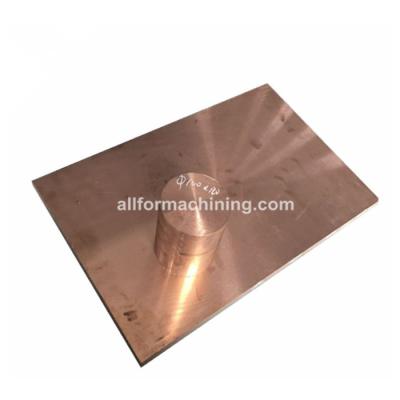 China Electrodes C18200 Chromium Chromium C18150 Zirconium Copper Copper Plates , Rods for sale