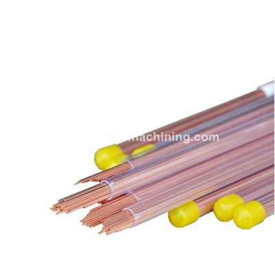 China EDM 0.08mm EDM Copper Electrodes , 0.08x200mm EDM Copper Tubes And Tubing for sale