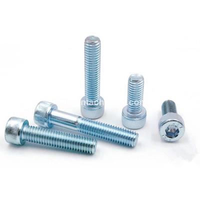 China HEX Grade 12.9 High Tensile Strength DIN912 Galvanized Hex Socket Cap Screws M2 M3 M4 M5 M6 M8 M10 Allen Head Bolts for sale