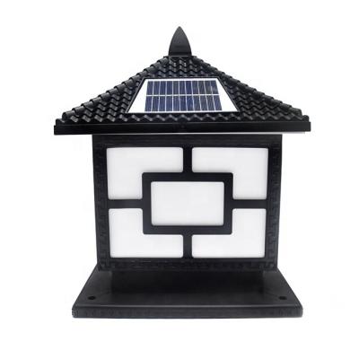 China Hot Selling Solar Garden Garden Lights Outdoor Solar Pillar Light Waterproof Solar Street Lights for sale