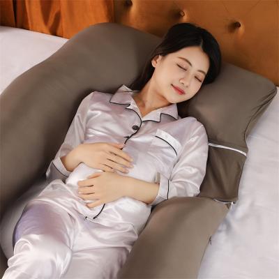 China Sleeping Anti-static U-shaped Upper Back Support Pregnant Maternity Pillow For Pregnant Women for sale