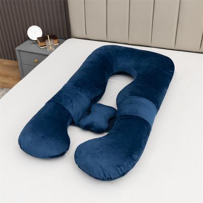 China Good Quality Wedge Pillow Pregnancy Shape Pregnancy Pillow Breathable Mat Factory Wholesale Comfortable Anti-static U Full Body for sale