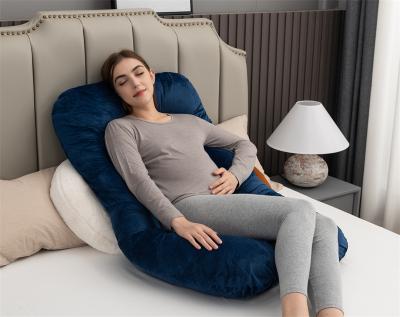 China Hot Selling Anti-static Comfortable Pregnancy Pillow Good Quality Cheap Customized U Shaped Pregnancy Maternity Pillows For Sleeping for sale