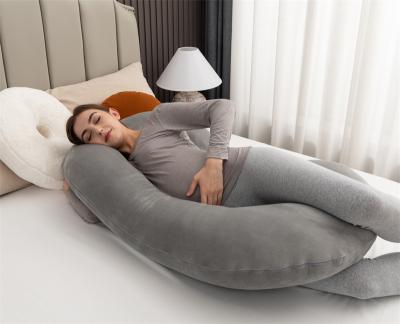 China Hot Selling Good Quality Anti-static Cheap Personalized C Shape Body Maternity Pillow for sale