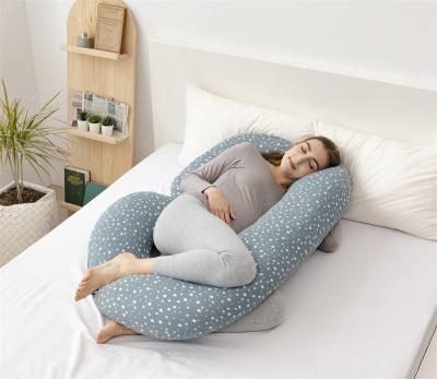 China Anti-Static C Shaped Pregnancy Pillow For Sleep Suitable Price China Wholesale Pregnancy Pillow for sale