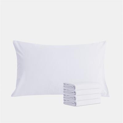 China High Quality 100% Anti-static Home/Hotel White Polyester Pillow Case Housewife Pillow Case Cushion Cover for sale