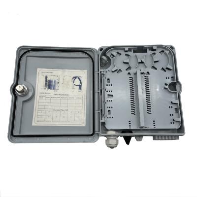 China FTTX FTTH FDB Equipment Terminal Box 12 Cores Fiber Optic Distribution Box Fiber Splitter Box for sale