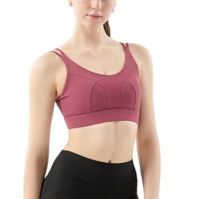 China Hot Selling Running Gym Breathable Logo Women Sports Bra Custom Showmelly Ladies Girls for sale