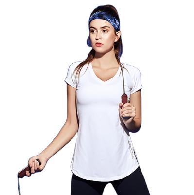 China SHOWMELLY Ladies Breathable Quick-Drying Breathable Tops OEM Breathable Yoga Tops, Yoga Sport T-shirt for sale