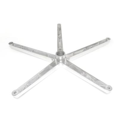 Κίνα Aluminium Alloy Die Cast Furniture Chair Legs Adjustable High Quality Swivel Chair Base προς πώληση