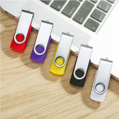 China Hot Selling Plastic Pen Drive 360 ​​Rotate High Speed ​​Flash Stick 2GB 4GB 8GB 16GB 32GB 64GB 128GB 256GB Pendrive Usb Reader Usb for sale