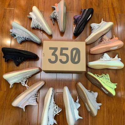 China Cushioning women men sport shoes original quality wholesale summer fashion breathable coconut shoes 350 yeezy shoes stock women V2 for sale