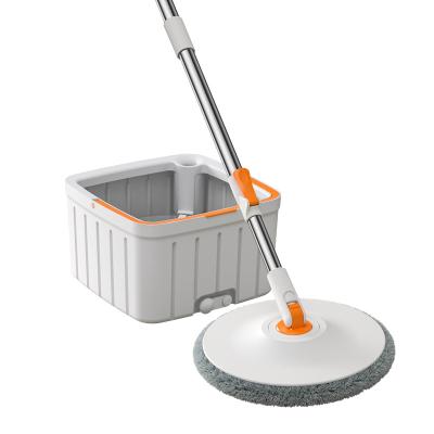 China Sustainable Round Cleaning Trails Sewage Separation 360 Lazy Broom Household Rotary Mop Hand-washing Flat Absorbent Mop for sale