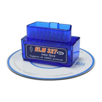 China Mini ELM327 OBD2 BT Small Size OBD V2.1 V1.5 Scanner OBDII 2 Car ELM 327 Tester Auto Diagnostic Tool For Android Windows Symbian for sale