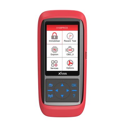 China 12-24V X-Tool X100 PRO3 Auto Key Programmer x100 Updated Version x100 Plus X-100 Key Programmer Update Online Free Shipping for sale