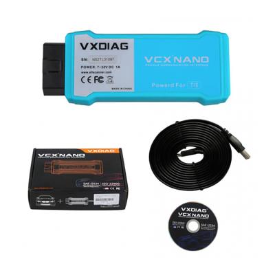 China 12V OBD2 VX-DIAG VCX NANO for T-OYOTA TIS Techstream V14 compatible with SAE J2534 diagnostic tools with programming for sale