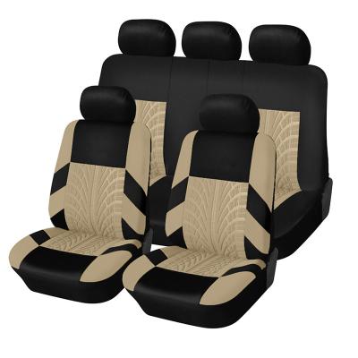 China Fancy 2021 new design universal chair seat cover car seat cover in full sets for SUV for sale