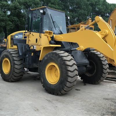 China Construction Material Shops Used Komatsu Loader WA320 Wheel Loader Japan KOMATSU KOMATSU WA380 WA420 WA470 WA500 Wheel Loaders for sale