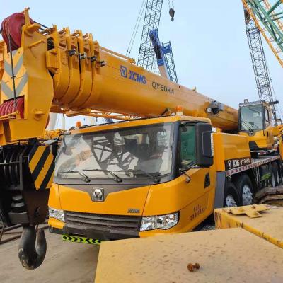 China TRUCK CRANE used QY50K truck crane 50 ton truck crane in good working condition on sale for sale