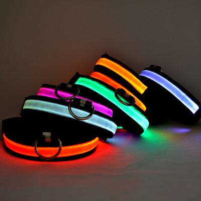 China Viable Hot Dog Accessories Remote Control Led Flashing Dog Collar for sale