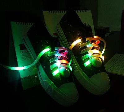 China Around 2020 hot popular led light shoes laces with led for party use for sale