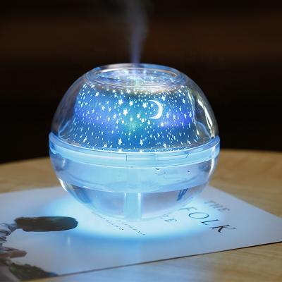 China Portable Digital USB Rechargeable Car Air Diffuser Aromatherapy Baby Bedroom Humidifier with Small Night Light for sale