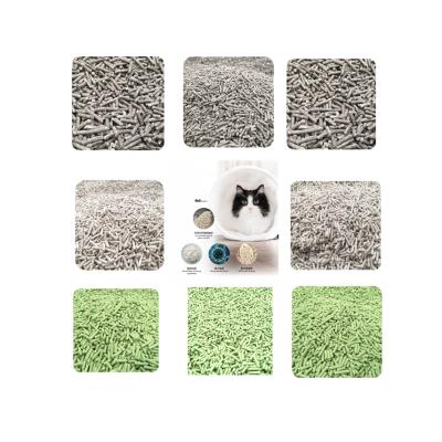 China OEM Cat Litter Factory Sustainable Dust Proof Grouping Green Tea Plant for sale