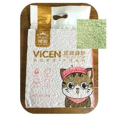 China Viable Most Sold Wholesale Natural Six Side Tofu Cat Litter Shape Vacuum Packing for sale