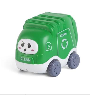 China Wholesale Children′s Toys 2-6 Years Old Plastic Garbage Classification Car Toys Cartoon Engineering Car Toys for sale