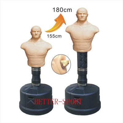 China Inside high-density shock absorb man boxing dummy, boxing factory punch dummy for sale