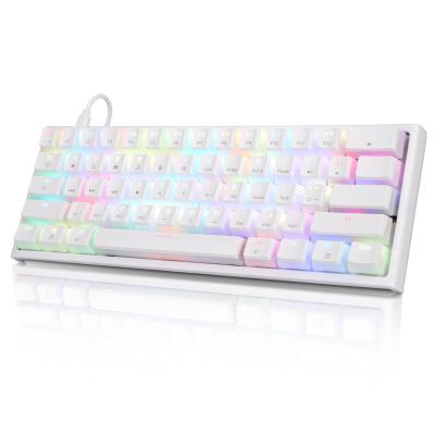 China US Top Quality Widely Used 61 Key USB Interface Type Portable Gaming Cable Keyboard for sale