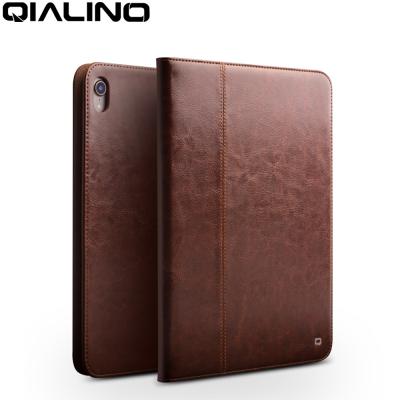 China QIALINO Handmade Luxury Unique Design iPad Pro 12.9 Inch 2018 Leather Case for sale