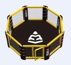 China Indoor Exercise Gym Equipment Accessories MMA Training Cage Trampoline for sale