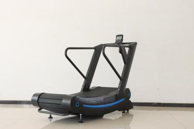 China Power Training Curved Manual Magnetic Control Curve Treadmill for sale