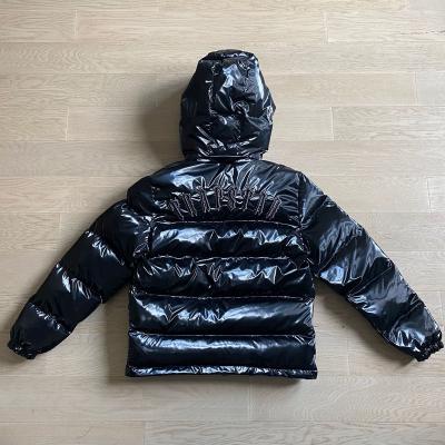 China Other Trapstar Wholesale Luxury Winter Quilted Designer Padded Down Bubble Puffer Jacket embroidery Coats for Men Custom for sale