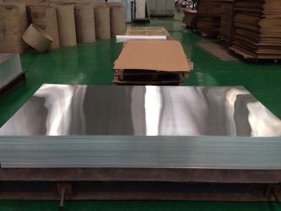 China High Reflective Polished Flat Aluminum Plate , Mirror Finish Aluminum Sheet for sale