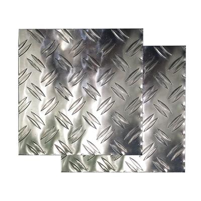 China Non Skid Aluminium Checker Plate With Superior Corrosion Resistance for sale