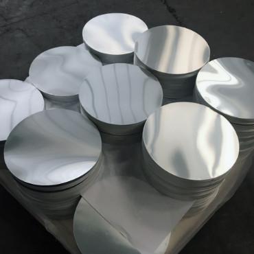 China Smooth Bright Surface Aluminum Disk Blanks / Round Aluminum Blanks ISO9001 for sale