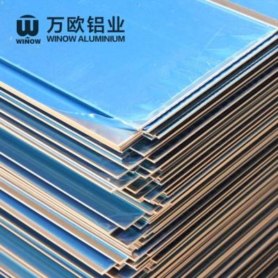 China Metal Alloy Flat Aluminum Plate 600 - 2280mm Width High Strength For Construction for sale