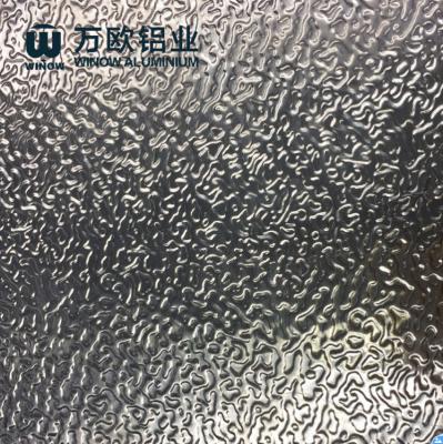 China 3003 1050 1070 1100 Embossed Stucco Aluminum Mirror Plate For Decoration for sale