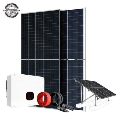 China Home 25 Years Warranty LiFePO4 Battery Wall Power Solar System 5Kw 7Kw 10Kw 20kw Solar System Home Solar Power Systems for sale