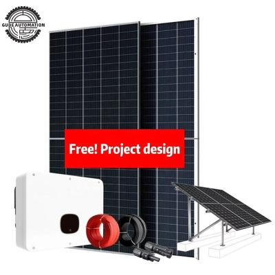 China Home 25 Years Warranty Full Hybrid Off Grid Price 5kw 10kw 250kw Kit Panel Power Solar Energy System For Home for sale