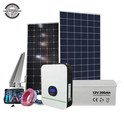 China 20kw 50w Full Set Home Solar Power System Off Grid Tied 10000w Solar System 8kw 10KW Hybrid Solar Power System For Home for sale