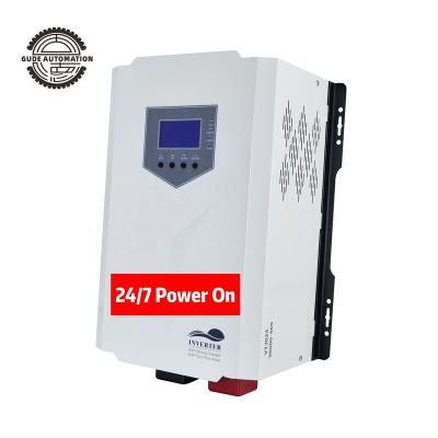 China Home 3.5KW 5.5KW 220VAC Off Grid Power Inverter 100A MPPT Hybrid Solar Charge Controller WIFI Monitor Solar Inverters for sale