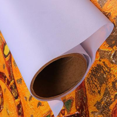 China Factory direct sale waterproof 100% polyester advertising display dye sublimation flag banner fabric for sale