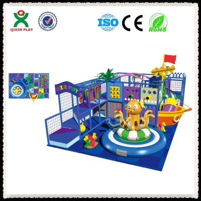 China Indoor commercial playground equipment used kids indoor playground equipment sale QX-106B for sale