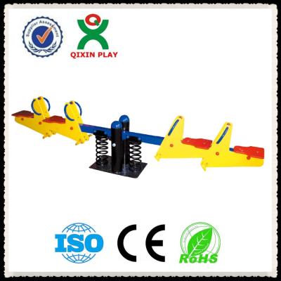 China 4 Seats Seesaw Kids Spring Seesaw Made in China QX-096D for sale