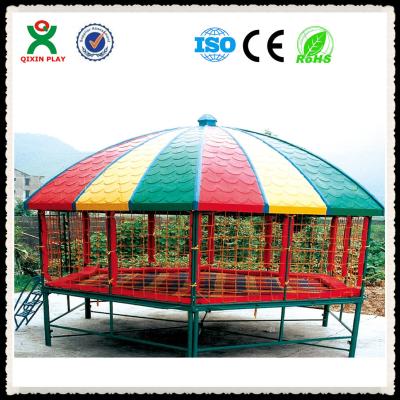 China Hexagon Trampoline Park For Kids Amusement Park QX-118A for sale