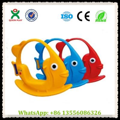 China Pre School Equipment Ricking Fish Riders Horse QX-155C for sale